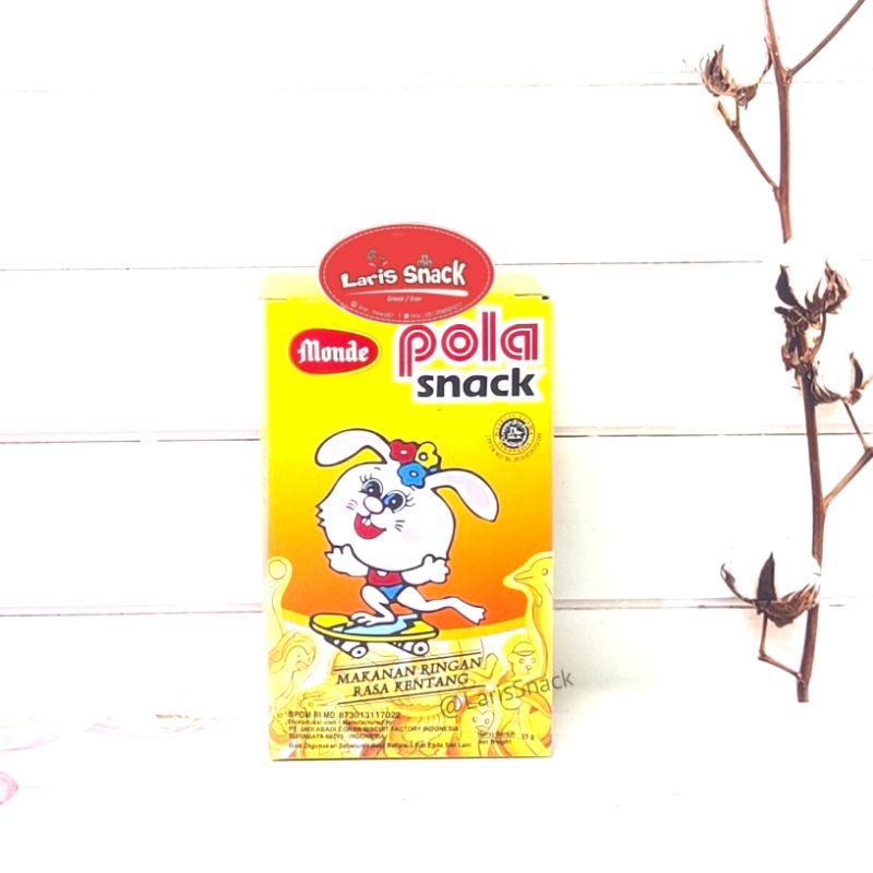 

Monde Pola Snack Makanan Ringan Rasa Kentang 25gr