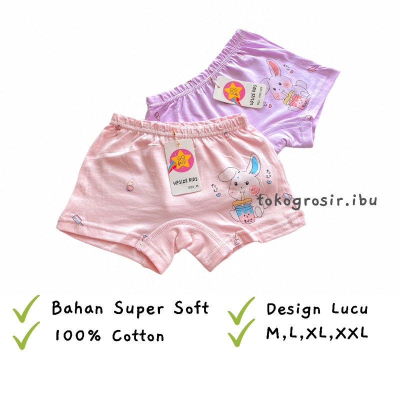 CD Celana Dalam Anak Perempuan Cewek Remaja Katun Adem Kualitas Import Celana Dalam Boxer Anak Bayi