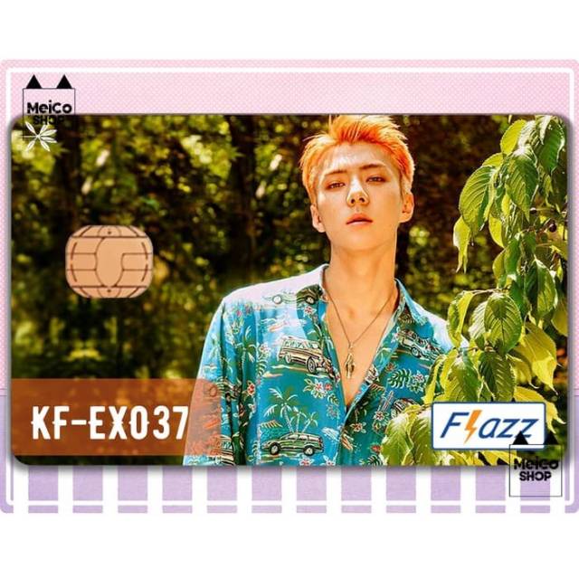 

[KF-EXO37] Sticker Flazz BCA Meico - EXO Sehun