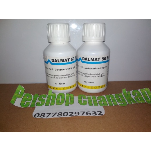 DALMAT 50 EC 100ml obat kutu anjing dalmat