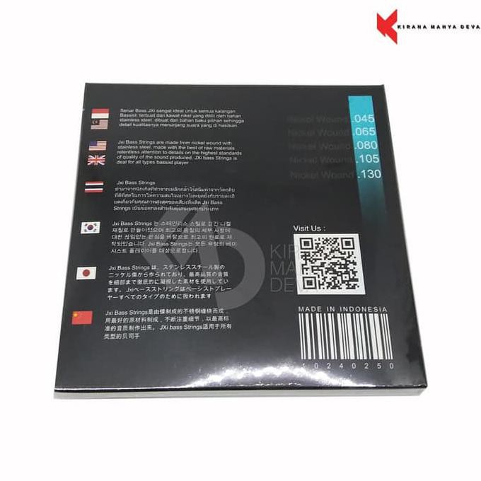 SENAR BASS JXI PREMIUM V UKURAN .045 - .130