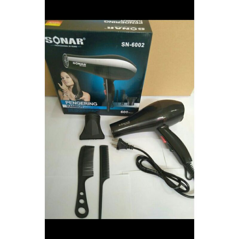 HAIRDRYER SONAR SN-6001-6006 / PENGERING RAMBUT