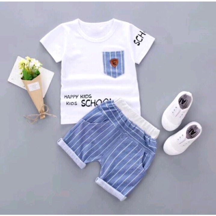 Setelan anak kekinian 1-6 tahun // setelan kaos anak