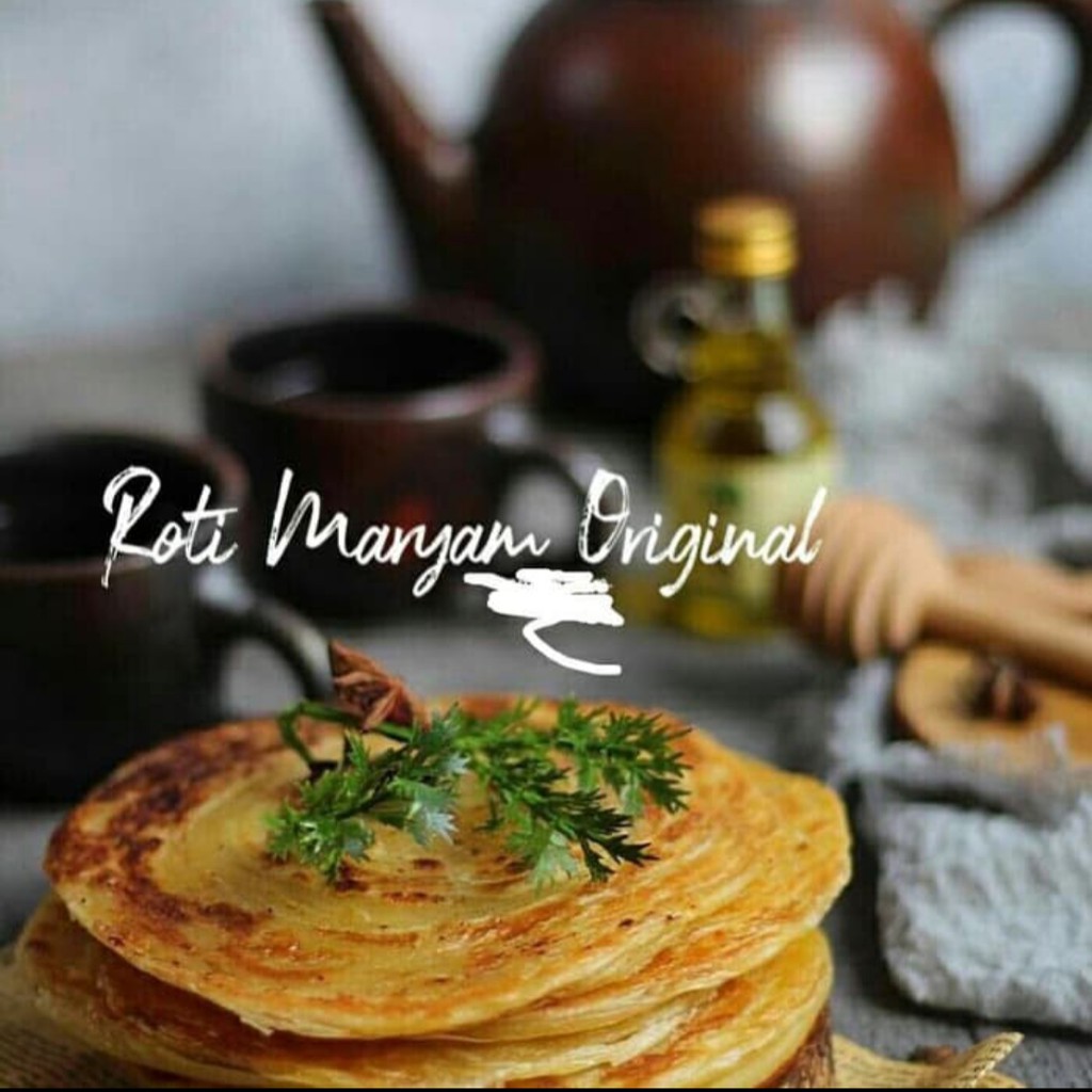 

(isi 5) Roti Maryam Original / Cane / Canai Rasa Original Ukuran Large