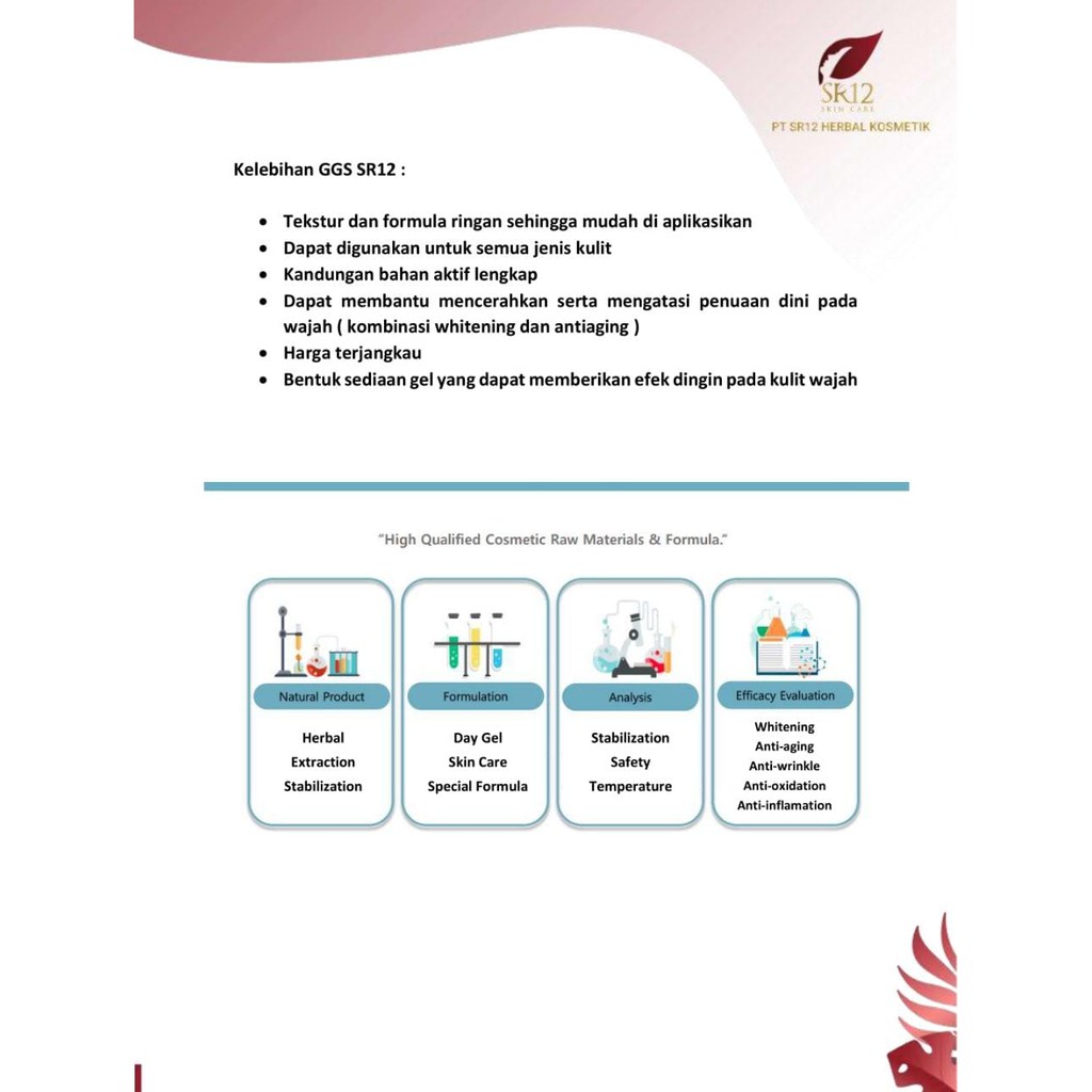 GLOW GLASS SKIN SERIES / GGS SR12  PAKET PERAWATAN WAJAH GLOWING CERAH DAN PUTIH ALAMI BPOM