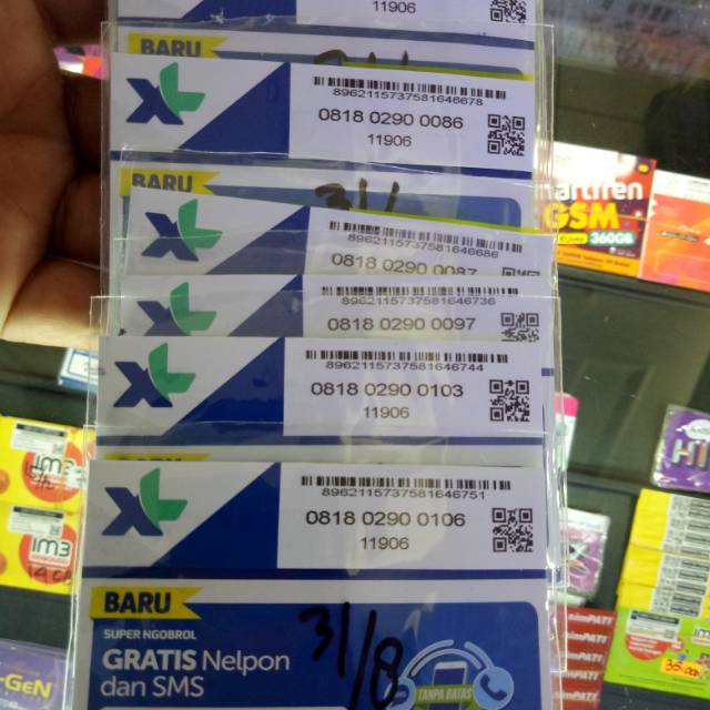 Kartu paketan internet XL  11GB