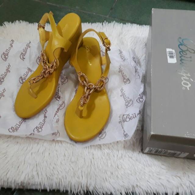 Preloved Sepatu Sendal ROTELLI size 36 - 39 Wedges Tali