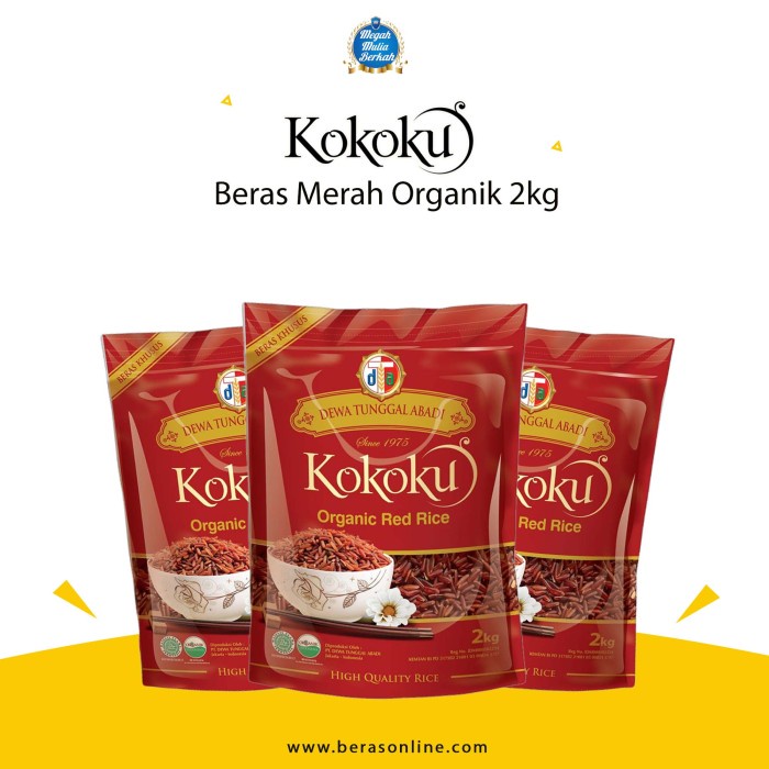 

Ds501Vs Organic Red Rice " Kokoku " 2Kg Sv012Ss