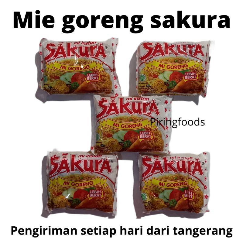 

MIE INSTAN GORENG INDOMIE SAKURA DARI INDOFOOD 60gr