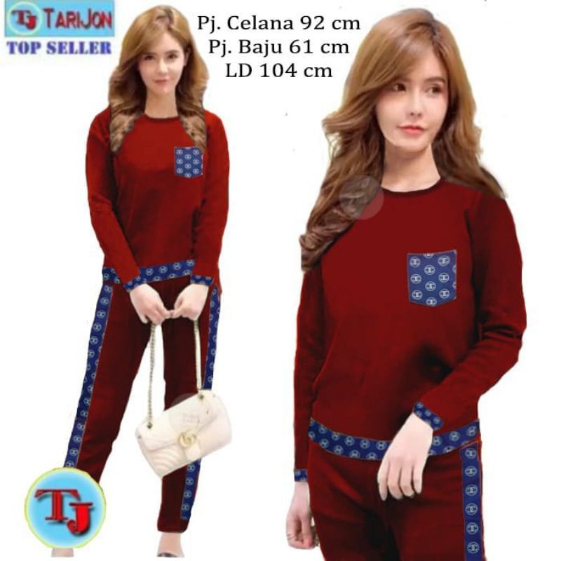 Bisa COD» Baju senam import BAHAN super tebal melar smpai 90 kilo  i.195157264.3741283797