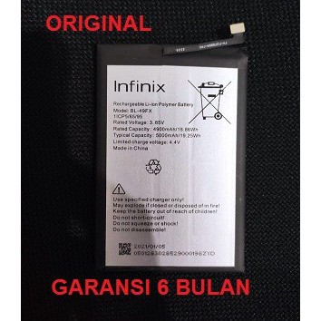 Battery Baterai Batere INFINIX Hot 8 Hot8 BL-49FX BL49FX Original