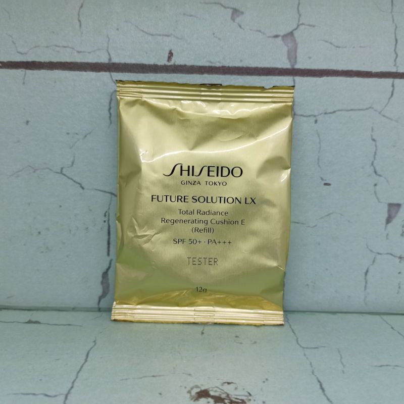 SHISEIDO Future Solution Lx Total Radiance Regenerating Cushion (Refill) Tester