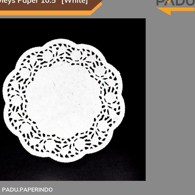 

❀LANGSUNG BELI».. Kertas Doyleys 10.5" (Putih) - 250pcs Alas Motif Renda / Kertas Renda *E*