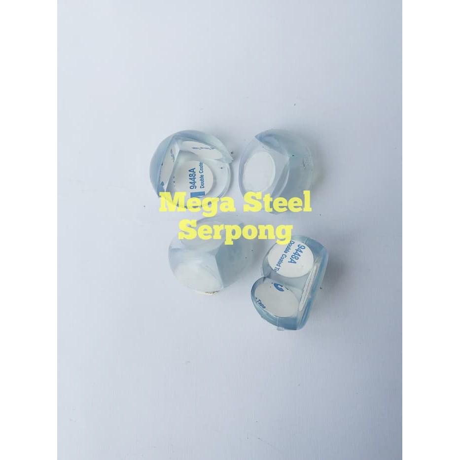 Pelindung Sudut Meja Karet Sudut Clear Bulat