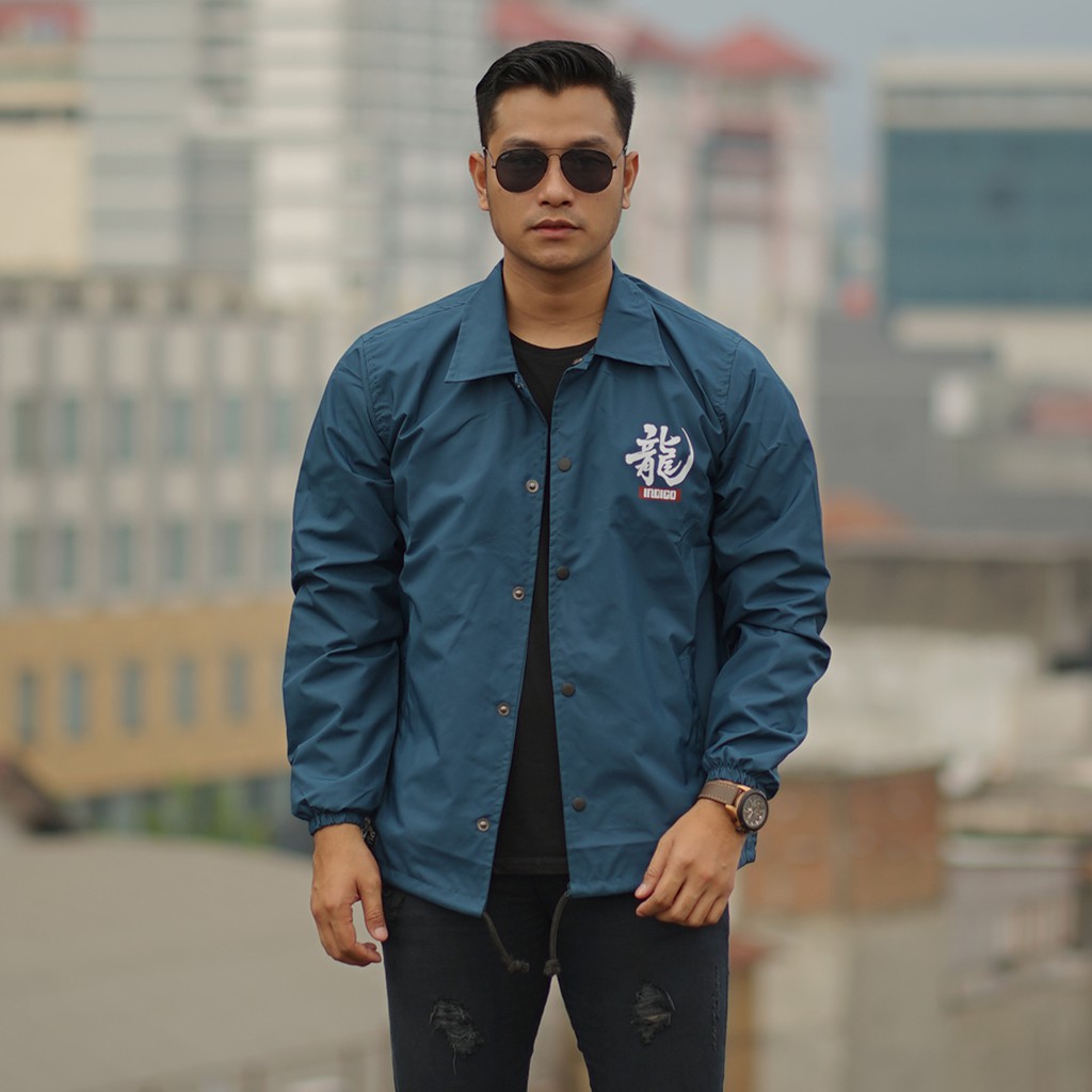 INST JAKET COACH DRAGON ORIGINAL INDIGO