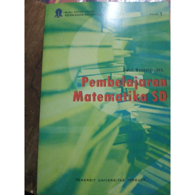 Jual Buku Pembelajaran Matematika Sd By Gatot Muhsetyo Indonesia Shopee Indonesia