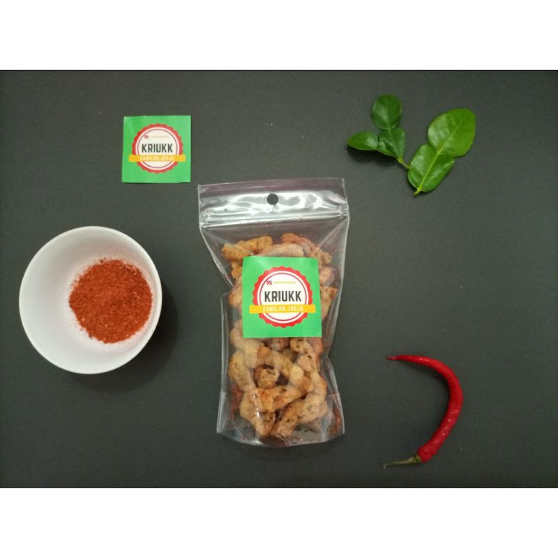 

USUS CRISPY MURAH PEDAS GURIH DAUN JERUK