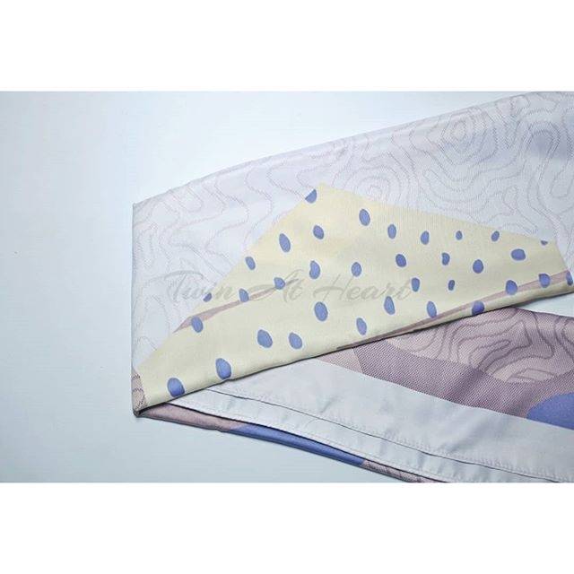 Hijab/Kerudung Segi Empat Maxmara Silk Motif