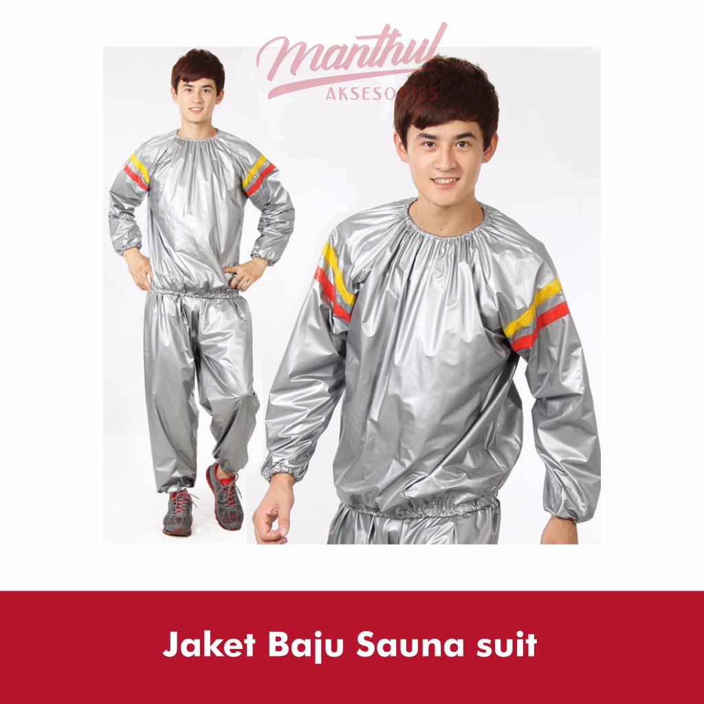 Jaket Baju Sauna suit Baju Sauna / Sauna Suit / Jaket Sauna Suit