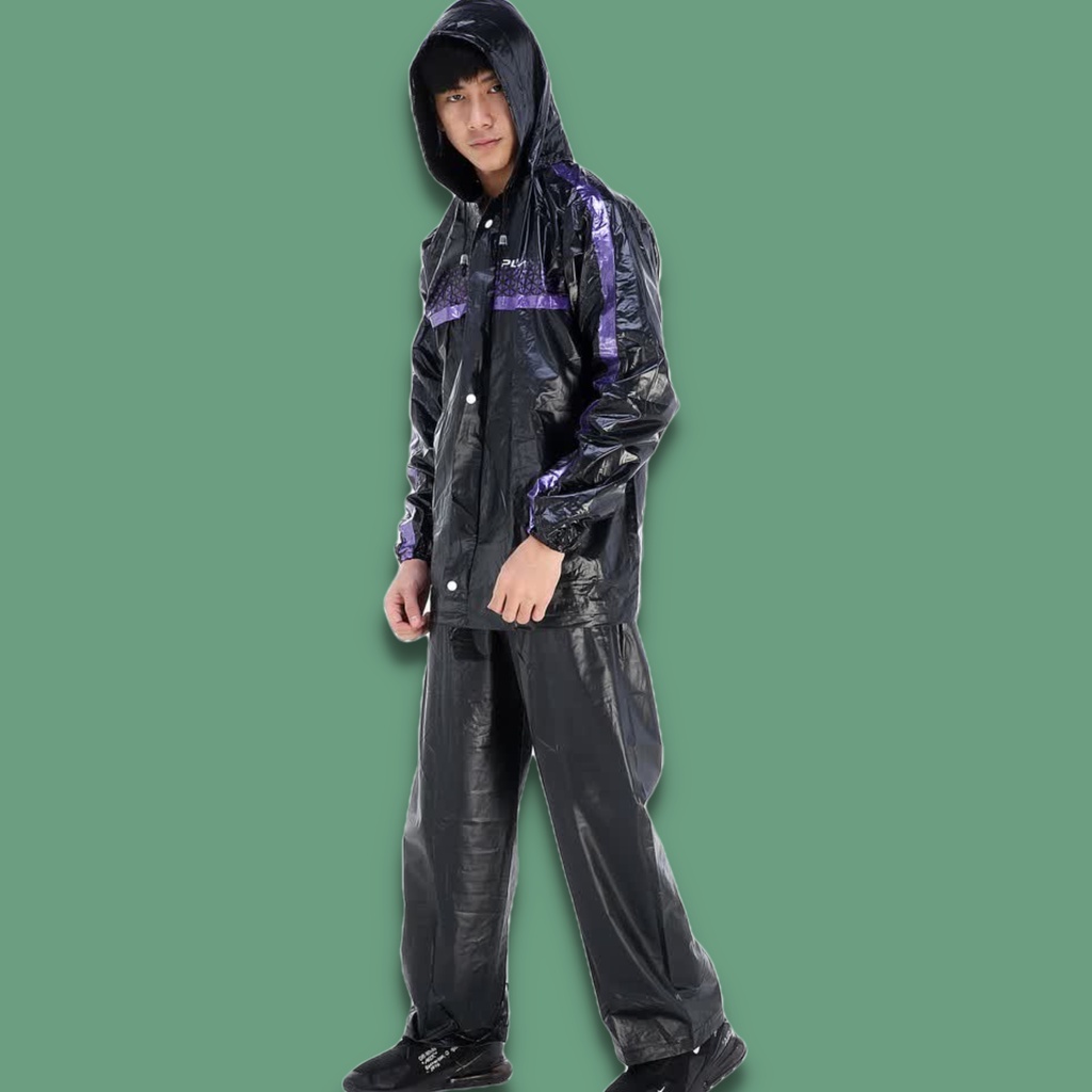 Mantel Jas Hujan Setelan Jaket Celana Ranger Tiger Head Plevia Premium Stelan Mantel Ujan Ke21