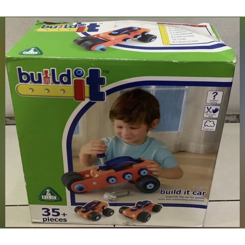 preloved mainan elc build it car