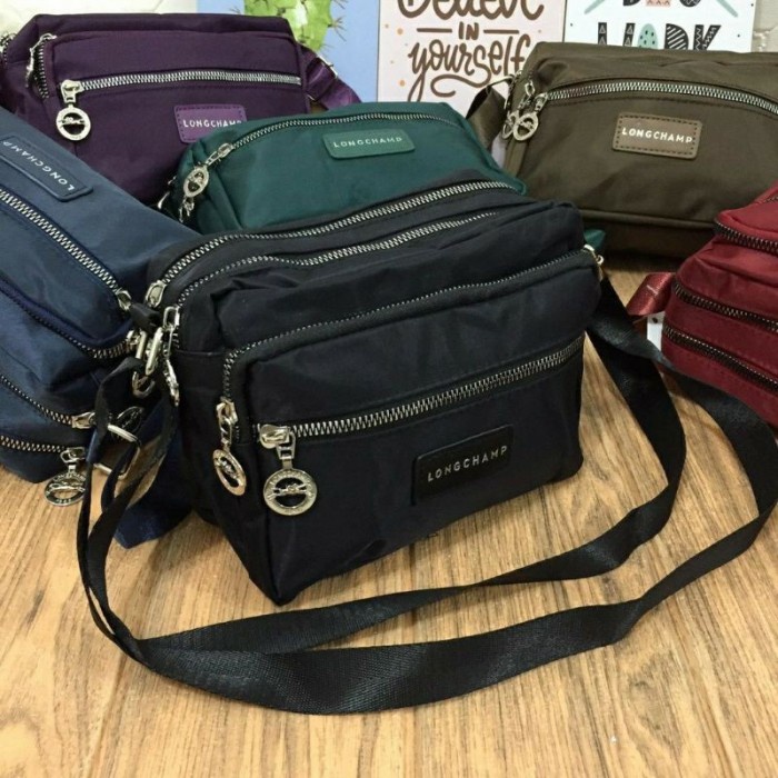 READY Fashion x6342 Tas Selempang Wanita 4 Ruang // TAS WANITA L-C SIZE LARG - hijau armi