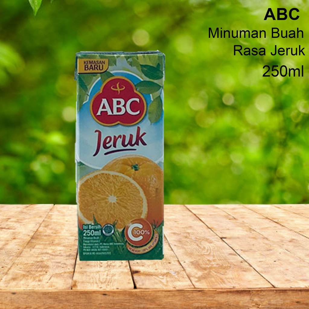 ABC / Minuman Buah  / 250ml / Leci / Jeruk