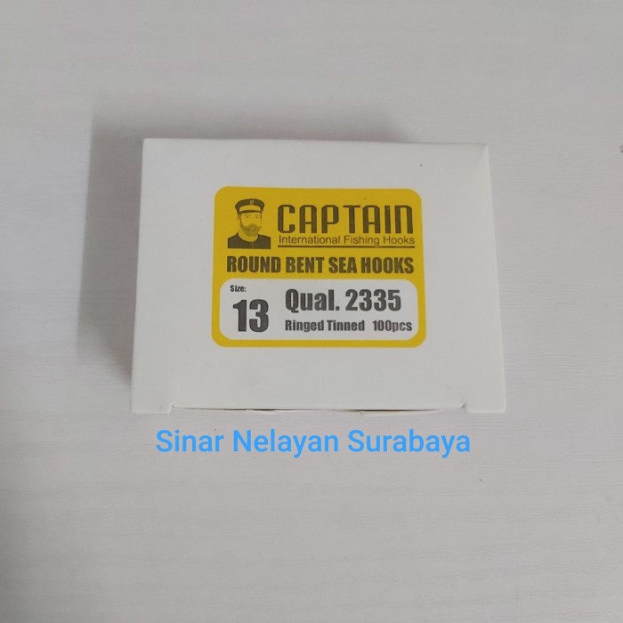 Kail pancing Captain 2335 no 13. Captain Fishing Hooks.