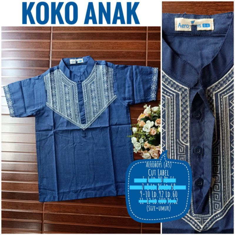 ATASAN KOKO ANAK AEROKIDS BRANDED MATAHARI MURAH KKANKAK9277