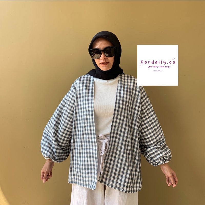 KIYOWO OUTER BALON  | ARABELLA OUTER-Kotak light grey