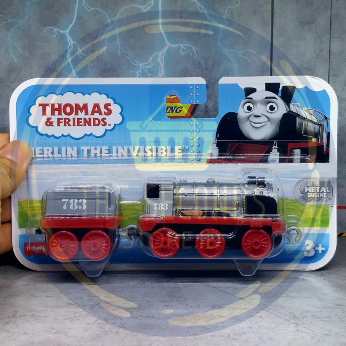 Jual Thomas & Friends Trackmaster/Metal Engine - Merlin the Invisible ...