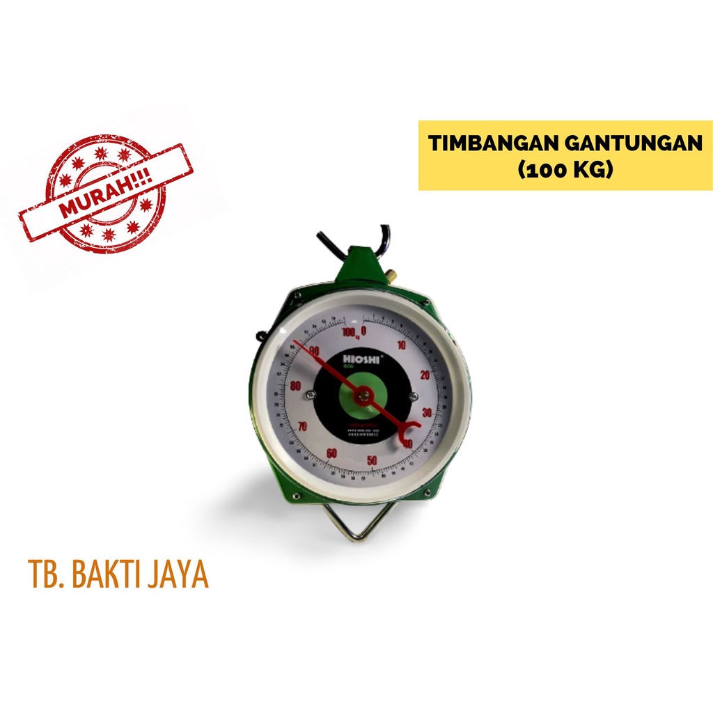 TIMBANGAN GANTUNG / TIMBANGAN GANTUNG HIOSHI / TIMBANGAN 25,100 KG