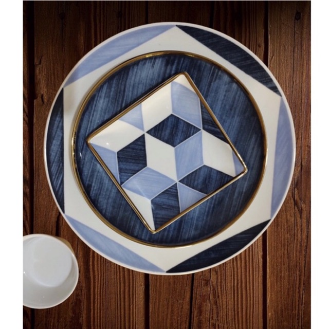 Piring Keramik Murah / Piring set Cantik / Piring Porcelain / Kado Murah / Hampers Piring