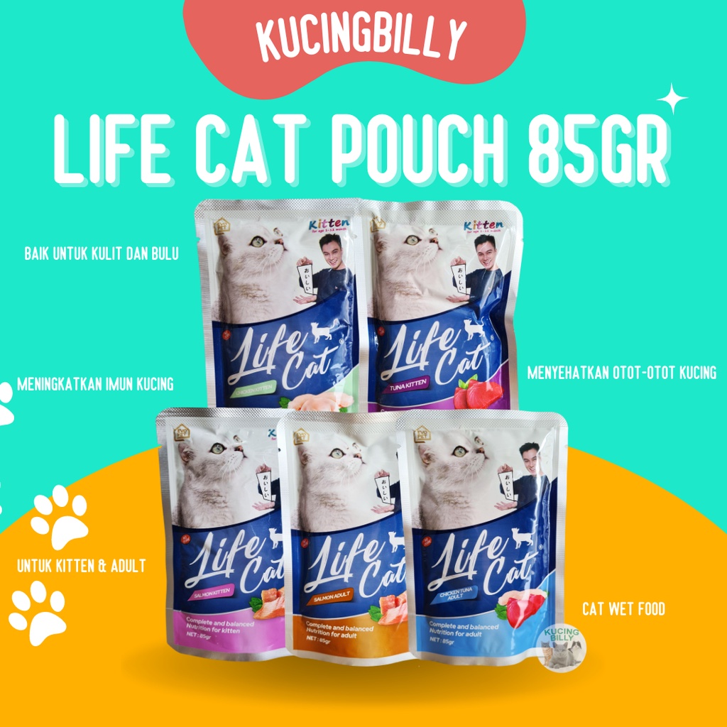 Life cat pouch 85gr