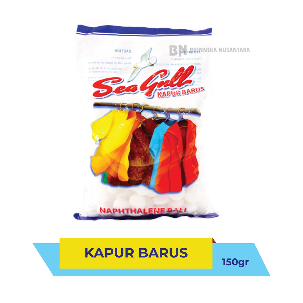 Kamper Seagull 25gr anti penghilang bau Naphthalene toilet ball ( PUTIH )