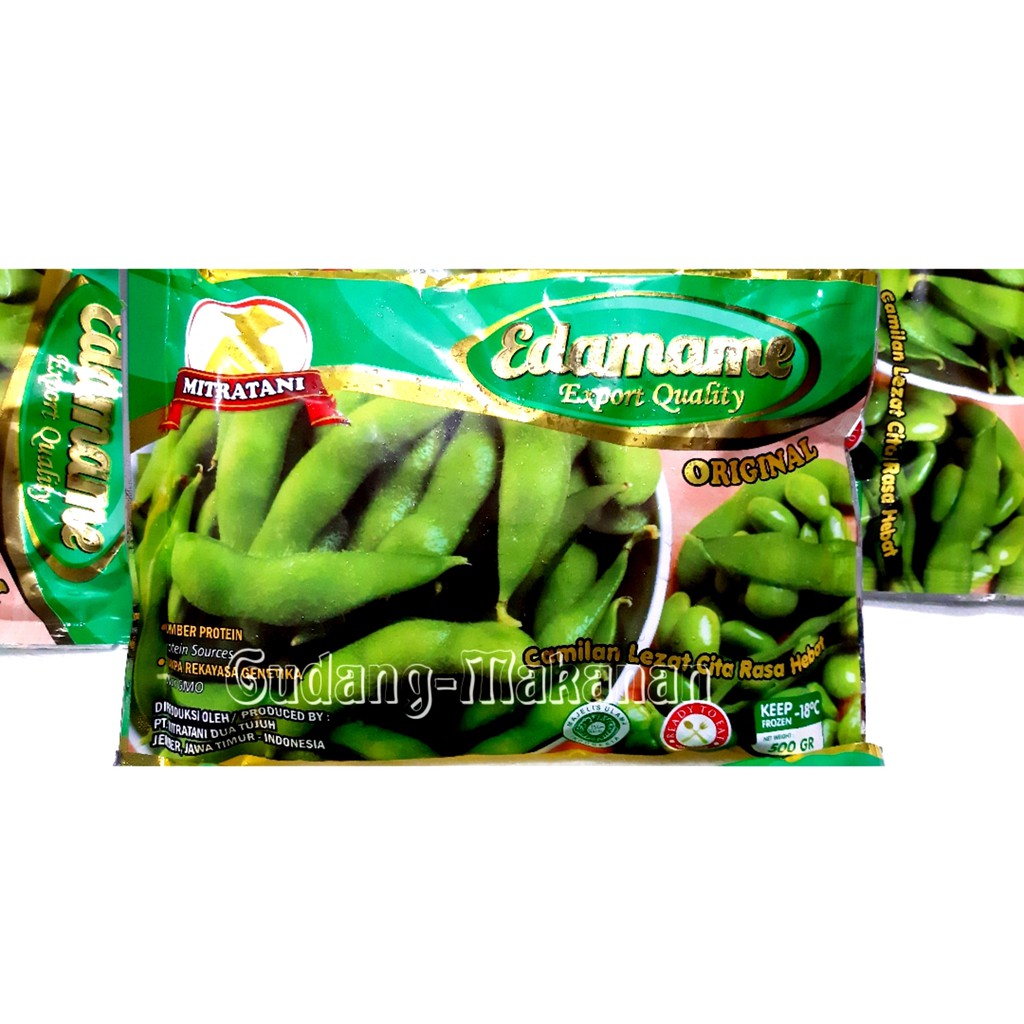 Edamame Frozen Mitratani Export Quality 500gr Only GRAB/GOJEK