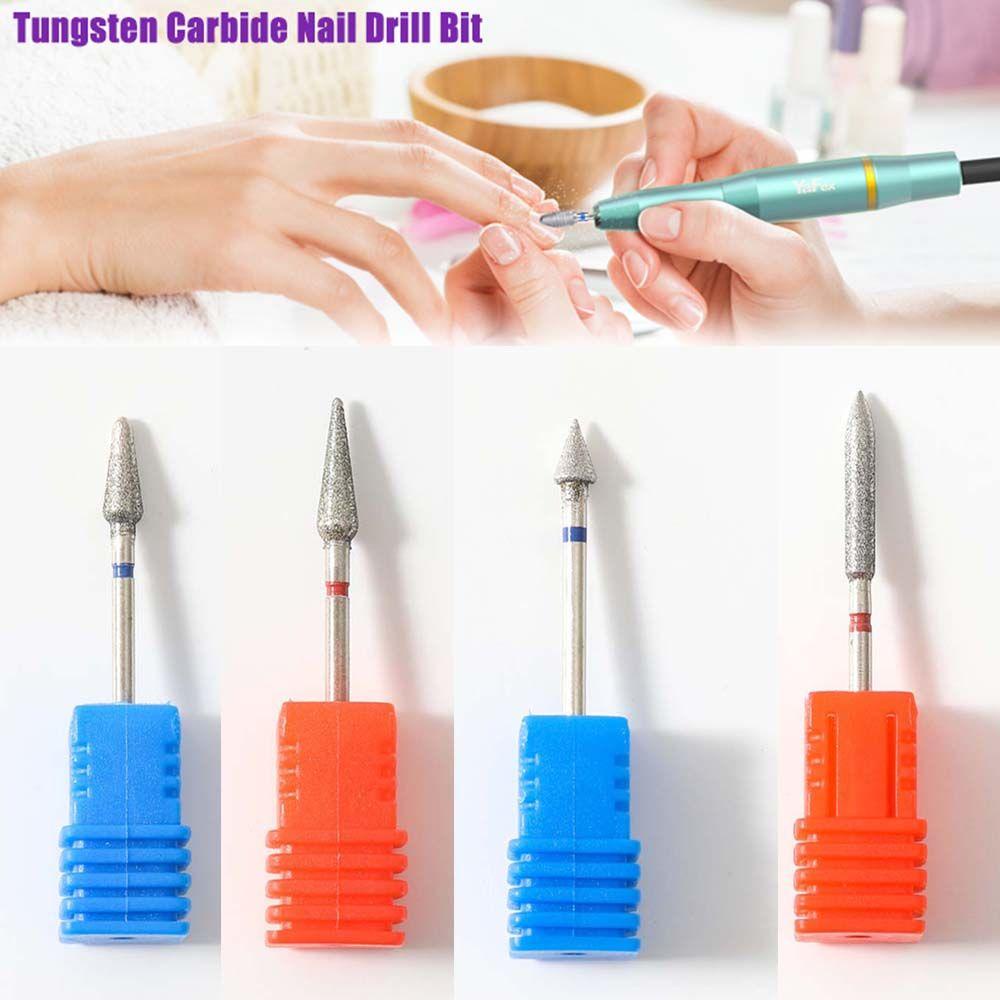 Agustinina Kepala Poles Kuku Kalus Bersih Tahan Lama Alat Pedicure Nail Art Burr Bor Kaki Gerinda Head Nail Files Manicure Drill