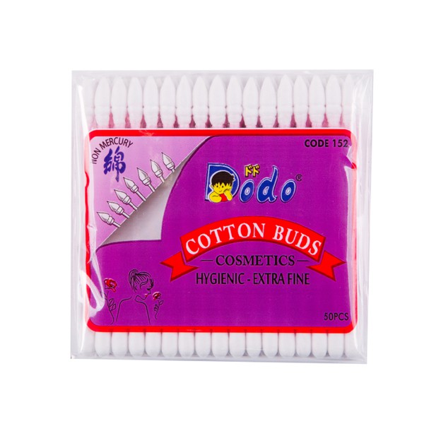 Dodo Cotton Bud Buds Kosmetik Cosmetic 50 pcs