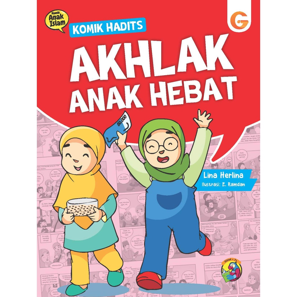 Buku Komik Hadits Akhlak Anak hebat - Gema Insani 100% Original