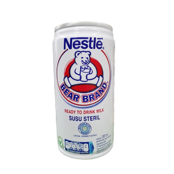 

Bear Brand susu steril 189ml