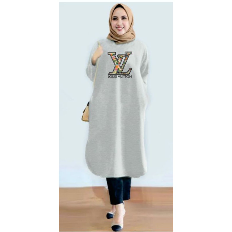 Tunik/fashion premium/baby terry (eLV corak)