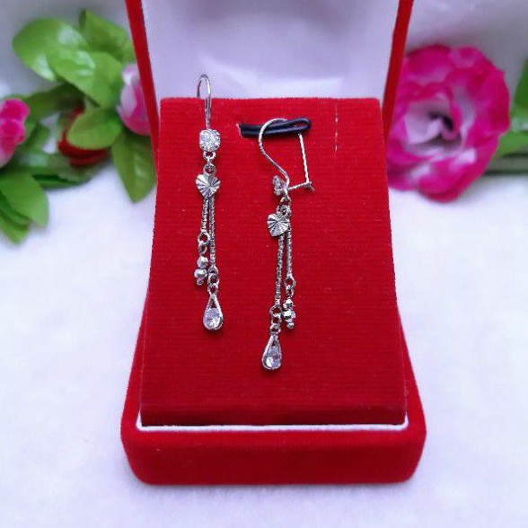 Anting jurai perak 925 anting panjang mata