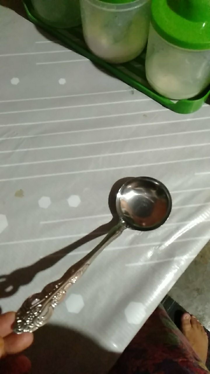 Irus Stainless Wayang / Centong Sayur Kuah