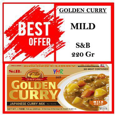 

Golden Curry S&B - MILD 220 Gr BERKUALITAS