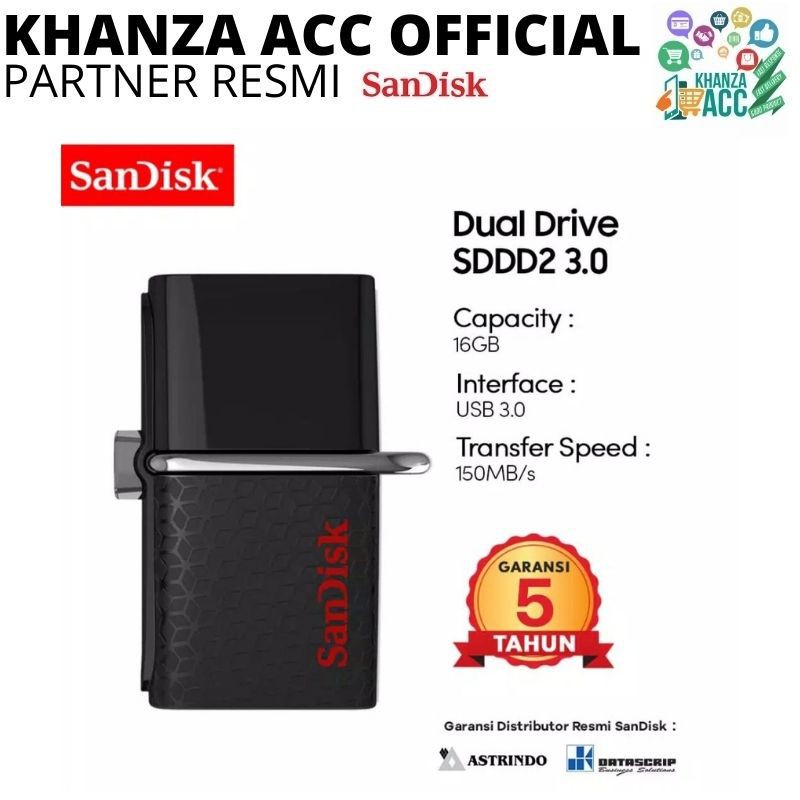PROMO EXLUSIVE FLASHDISK SANDISK CRUZER BLADE DAN SANDISK DUAL DRIVE OTG 8GB 16GB 32GB 64GB-5