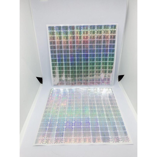 

STICKER HOLOGRAM SILVER ORIGINAL 100 PERSEN