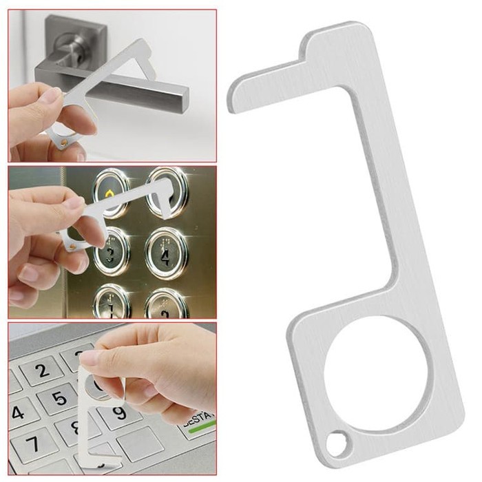 No Touch Hand Tool | Persiapan New Normal Pengganti Jari Tangan Atm Pintu lift door handle