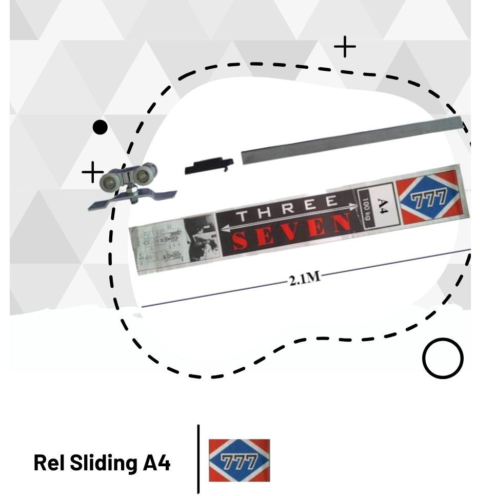 A4T6 Rel Pintu Sliding Rel Pintu Geser A3 A4 A5 A CYH