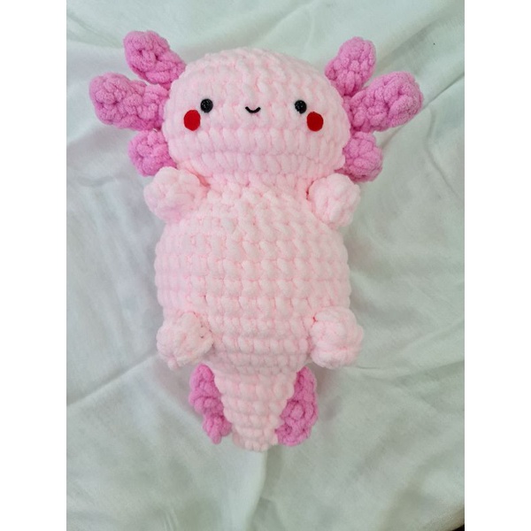 Boneka Rajut Axolotl