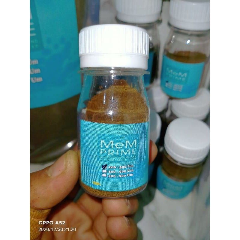 Mem Prime 200 300 micron ORiginal Pakan Ikan Cupang/Guppy/Tetra